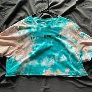 Chemistry tie dye shirt “let’s be friends”